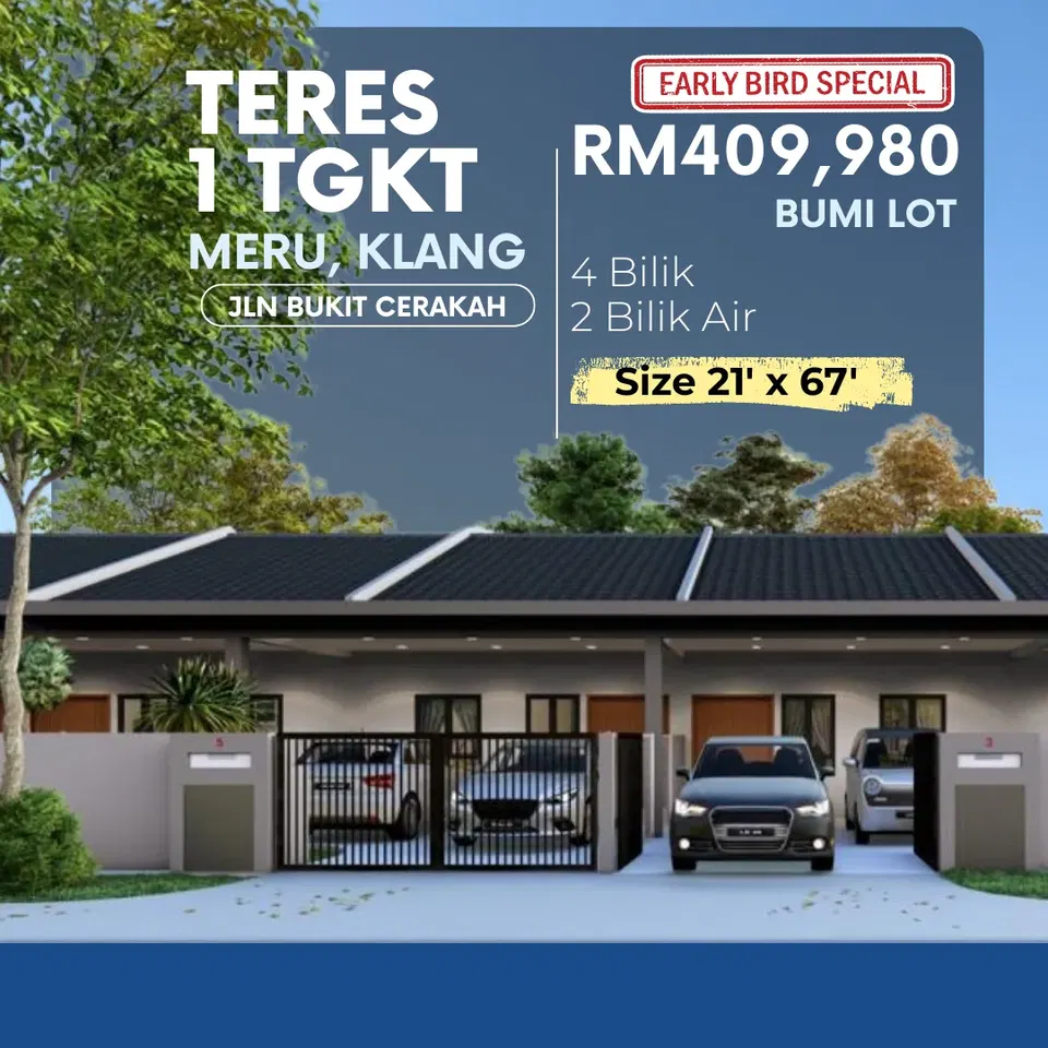 U15 Shah Alam | Teres 1 Tgkt | RM409k