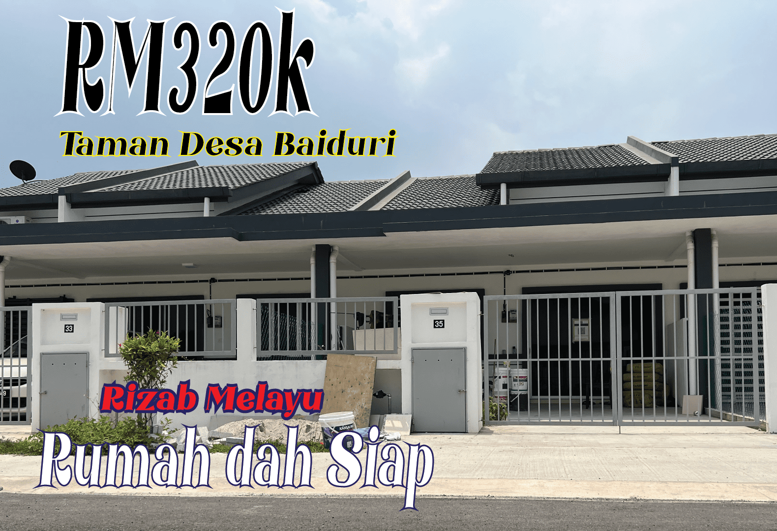 RM320k• Teres 1 Tgkt• Bukit Kapar